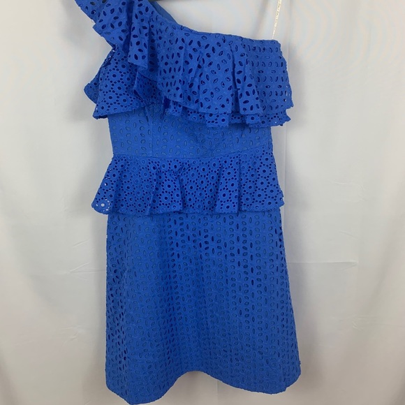 Lily Pulitzer Josey Eyelet One-Shoulder Dress - Picture 6 of 11